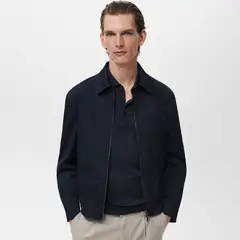 MANGO - Chaqueta Hombre Slim