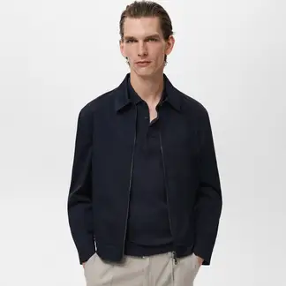 MANGO - Chaqueta Hombre Slim