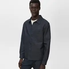 MANGO - Sobrecamisa Hombre Denim