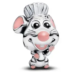 PANDORA - Charm Remy De Ratatouille De Disney Pixar Plata Esterlina