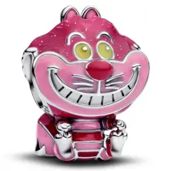 PANDORA - Charm Gato De Cheshire De Alicia En El País De Las Maravillas De Disney Plata Esterlina