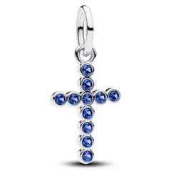 PANDORA - Charm Colgante Cruz Plateado Plata Esterlina