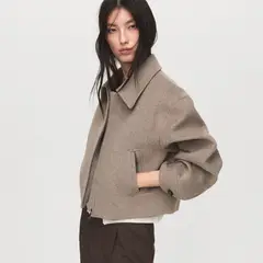 MANGO - Chaqueta Mujer de Lana