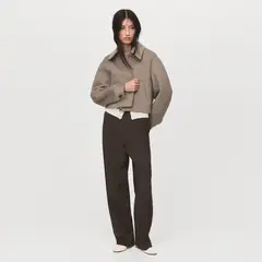 MANGO - Chaqueta Mujer de Lana