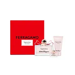 FERRAGAMO - Set De Perfume Mujer Incluye: 100Eau De Toilette +5Min+50Bl