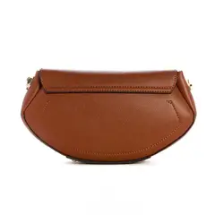 GUESS - Cartera para Mujer CROSS BODY AMORETTE FLAP CROSSBODY COGNAC