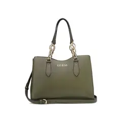 GUESS - Cartera para Mujer HOBO MILLPORT SATCHEL OLIVE