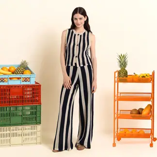 SYBILLA - Chaleco Mujer Tejido