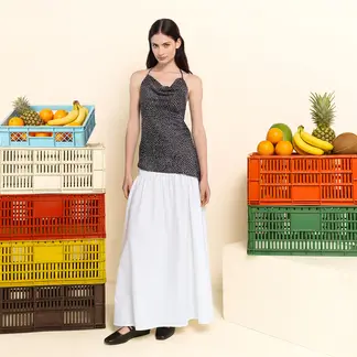 JOURNEY IN PAIRS X SYBILLA - Top Mujer con Estampado Sin mangas Sybilla