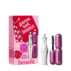 BENEFIT - Set de maquillaje rostro pestañina y gel cejas Game, Bounce Incluye 2 Productos
