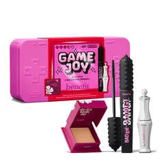 BENEFIT - Set de maquillaje rostro pestañina, bronceador y gel de cejas Game joy Incluye 3 Productos
