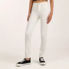 SYBILLA - Jean Flare Mujer Tiro medio Denim