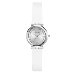 GUESS - Reloj Mujer Mini Rumour. Reloj Silicona Blanco GW0928L1