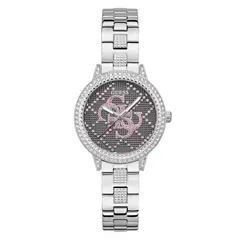 GUESS - Reloj Mujer G Lace. Reloj Acero Inoxidable Plateado GW0944L1