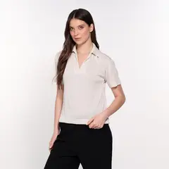 UNIVERSITY CLUB - Top Mujer Manga corta