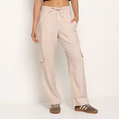DOO AUSTRALIA - Pantalón Cargo Mujer Tiro alto