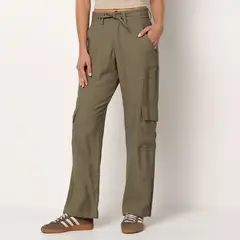 DOO AUSTRALIA - Pantalón Cargo Mujer Tiro alto