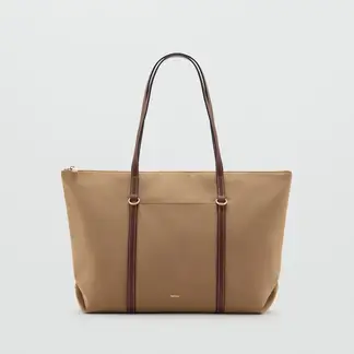 MANGO - Cartera para Mujer BOLSO TOTE COBALT 08