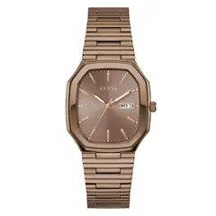 GUESS - Reloj Hombre Oliver. Reloj Acero Inoxidable Oro Rosa GW0978G3