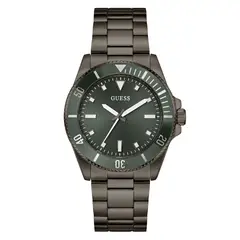 GUESS - Reloj Hombre Cliff. Reloj Acero Inoxidable Negro GW0968G3