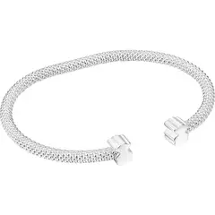 TOUS - Pulsera esclava de plata motivos oso 7 mm Icon Mesh