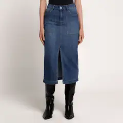 BASEMENT - Falda Midi Mujer