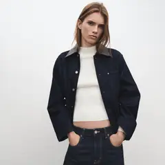 MANGO - Chaqueta de jean Mujer