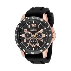 INVICTA - Reloj Hombre Pro Diver . Reloj Silicona Negro
