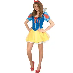 DISNEY - Disfraz para Mujer Princesa Blancanieves Fantasía