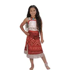 CACHIVACHES - Disfraz para Niña Princesa Disney Moana Fantasía