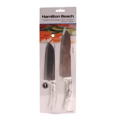 HAMILTON BEACH - Set X2 Cuchillos Chef Y Multiuso