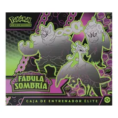 POKEMON - Didáctico Pokemon: Caja de Cartas entrenamiento Élite. Fábula Sombría Español