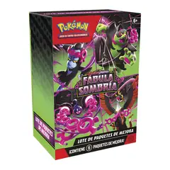 POKEMON - Didáctico Pokemon: Lote de paquetes de mejora de Cartas. 6 paquetes de cartas. Fábula Sombría Booster Bundle