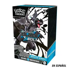 POKEMON - Didáctico Pokemon: Cartas Booster Bundle Black Bolt Español