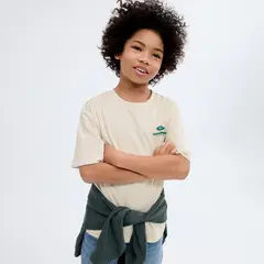 MANGO - Camiseta para Niño con Estampado Manga corta de Algodón