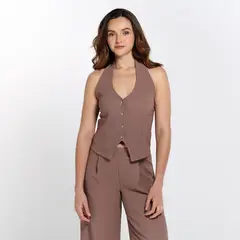SYBILLA - Top esqueleto Mujer Sin mangas