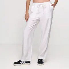 SYBILLA - Pantalón Wide leg Mujer Tiro alto