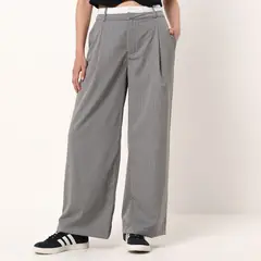 SYBILLA - Pantalón Recto Mujer Tiro alto