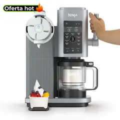 NINJA - Máquina de helado Swirl by Creami | 6 Programas para Servir en Swirl Estilo Heladería | Incluye 2 Contenedores