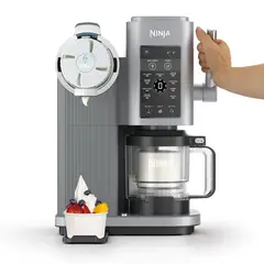 NINJA - Máquina de helado Swirl by Creami | 6 Programas para Servir en Swirl Estilo Heladería | Incluye 2 Contenedores
