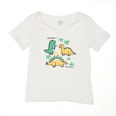 YAMP - Camiseta para Bebé niño con Estampado de Algodón