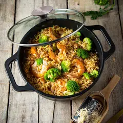 VICTORIA - Olla 4 QT tapa Vidrio