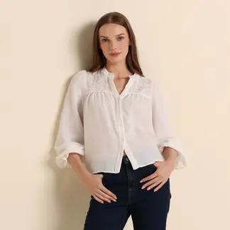 UNIVERSITY CLUB - Blusa Mujer Manga 3/4