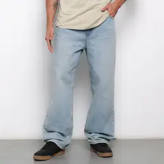 DENIMLAB - Jean 5 Bolsillos Hombre Loose Largo 32