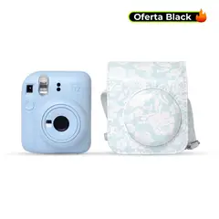 FUJIFILM - Combo Cámara Instax Mini 12 + Estuche Color + Paquete x10 Fotos instax mini borde blanco