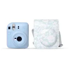 FUJIFILM - Combo Cámara Instax Mini 12 + Estuche Color + Paquete x10 Fotos instax mini borde blanco
