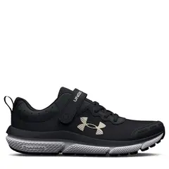UNDER ARMOUR - Tenis Assert 10 AC Niña con Velcro Negros