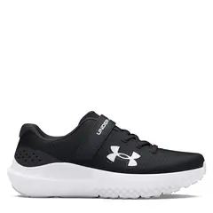 UNDER ARMOUR - Tenis Surge 4 AC Niño con Velcro Negros