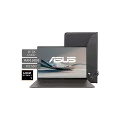 ASUS - Portátil Zenbook S 16 |AMD Ryzen AI 7 | 24GB LPDDR5X| 1 TB SSD de almacenamiento | Windows 11 |16 Pulgadas |UM5606KA-RJ032W | Computador portátil