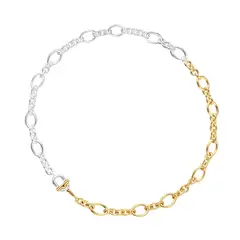 TOUS - Collar cadena grande bicolor MANIFESTO
